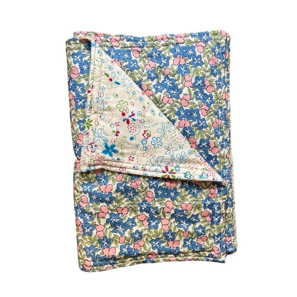 Retro Floral Place Mats Reversible 17" Colorful Boho Western Chic Hippie Indie - Picture 1 of 8